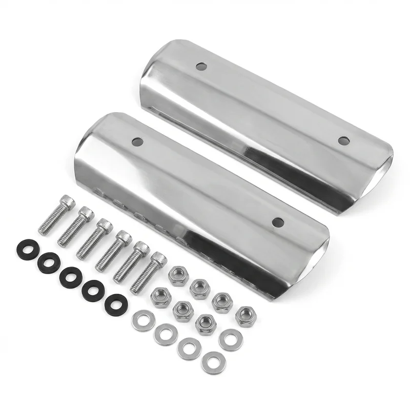 Stainless Steel Mounting Bracket Kit for GMC C4500 Topkick (2003 - 2009) - 1