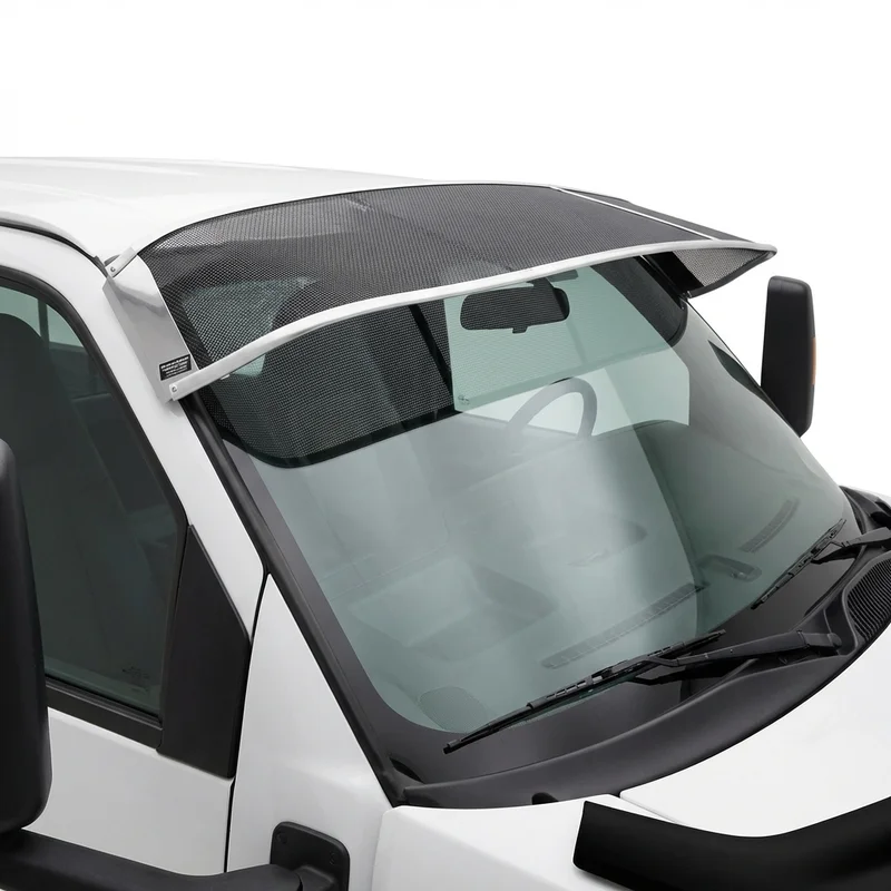 Premium Mesh Windscreen Sunvisor for GMC C5500 Topkick (2003 - 2009) - 1