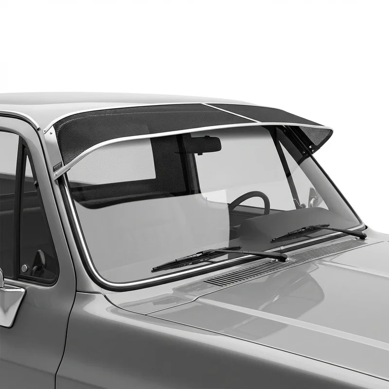 Premium Mesh Windscreen Sunvisor for GMC C6000 (1979 - 1990) - 1