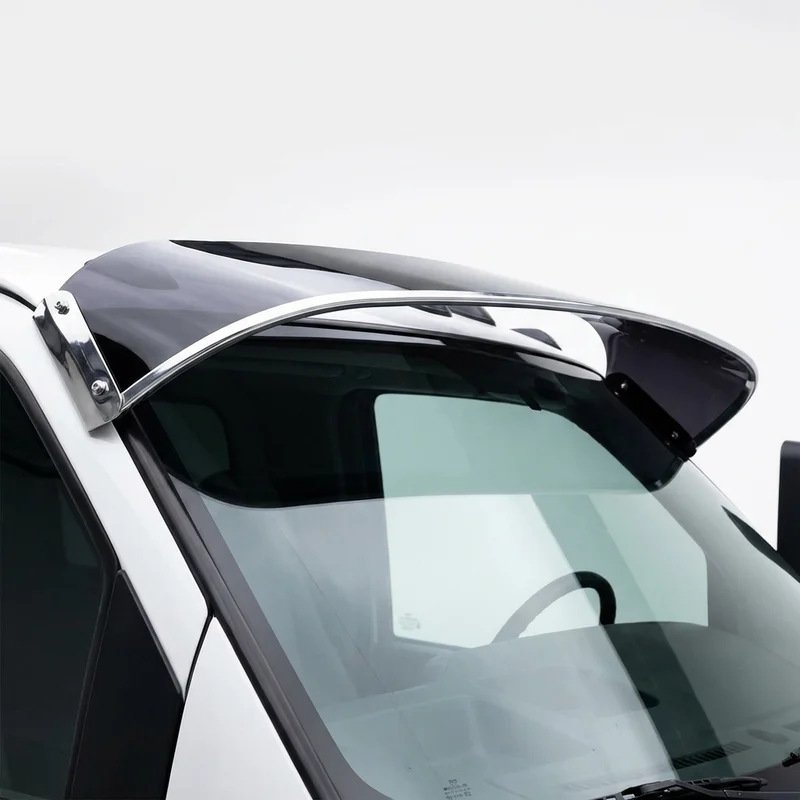 Tinted Acrylic Windscreen Sunvisor for GMC C6500 Topkick (1997 - 2009) - 1