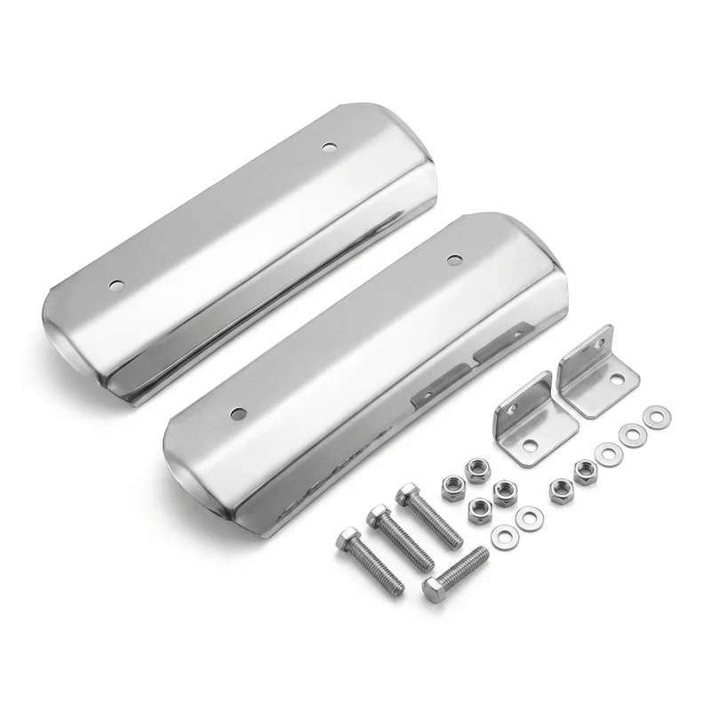 Stainless Steel Mounting Bracket Kit for GMC C7000 (1979 - 1990) - 1