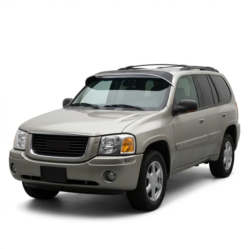 Tinted Acrylic Windscreen Sunvisor for GMC Envoy XUV (2004 - 2005) - 1