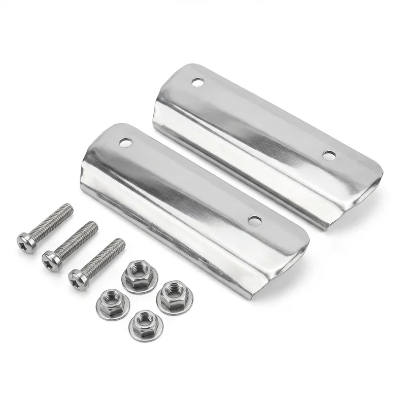 Stainless Steel Mounting Bracket Kit for GMC G15 (1975 - 1978) - 1