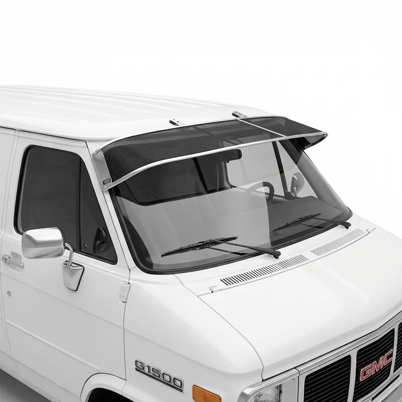 Premium Mesh Windscreen Sunvisor for GMC G1500 (1964 - 1995) - 1