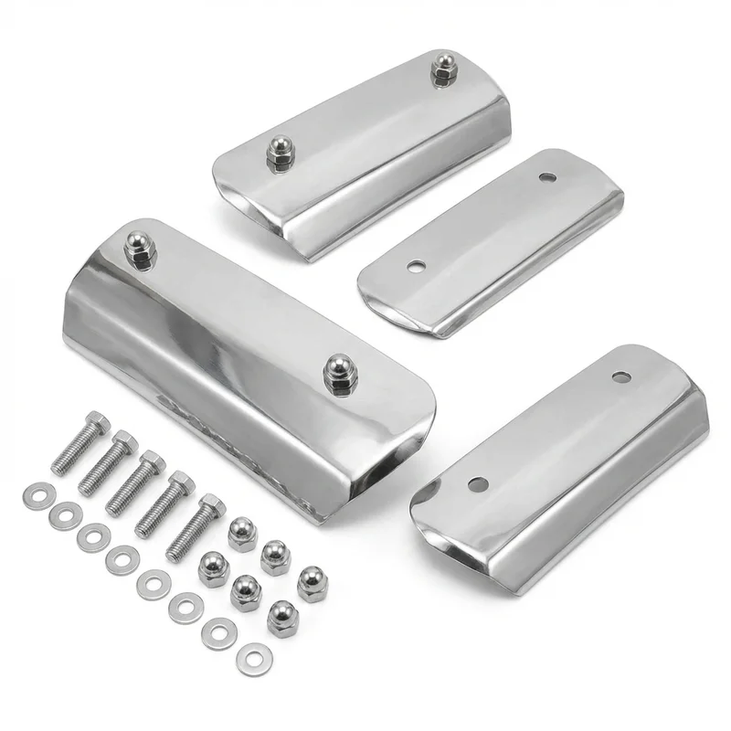 Stainless Steel Mounting Bracket Kit for GMC G25 (1975 - 1978) - 1