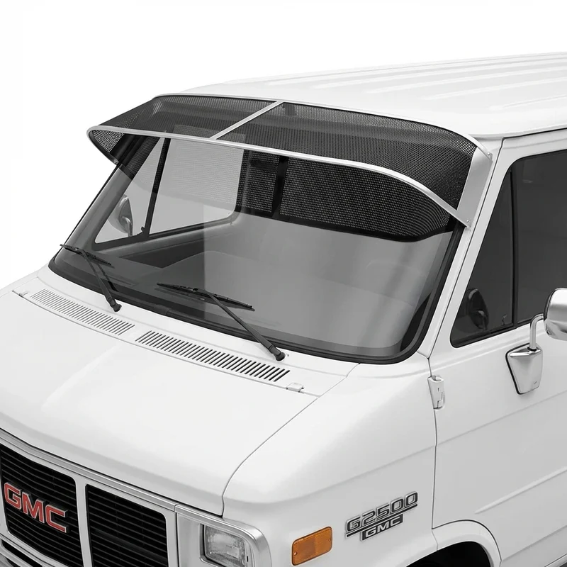 Premium Mesh Windscreen Sunvisor for GMC G2500 (1979 - 1995) - 1