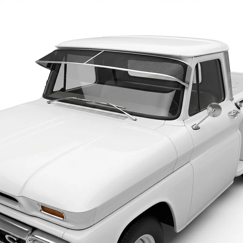 Premium Mesh Windscreen Sunvisor for GMC I1500 (1965 - 1966) - 1