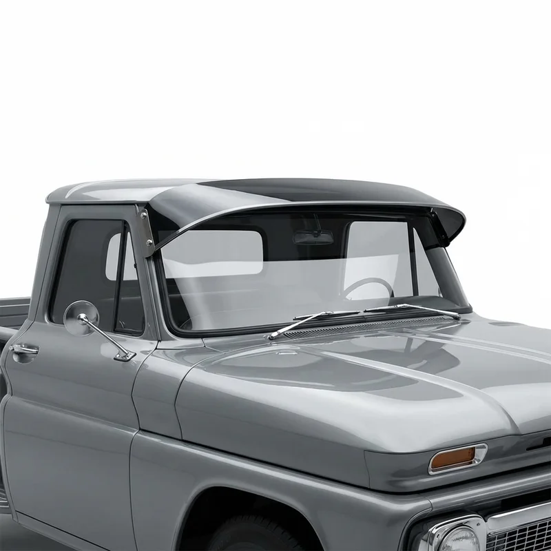 Tinted Acrylic Windscreen Sunvisor for GMC I1500 (1965 - 1966) - 1