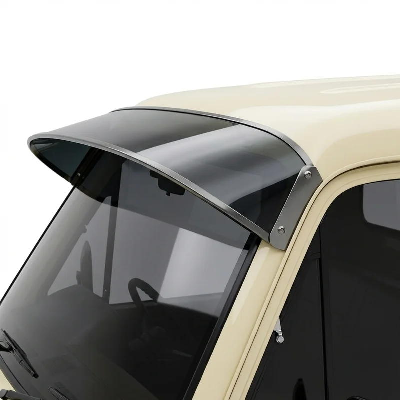 Tinted Acrylic Windscreen Sunvisor for GMC I3500 (1966 - 1966) - 1