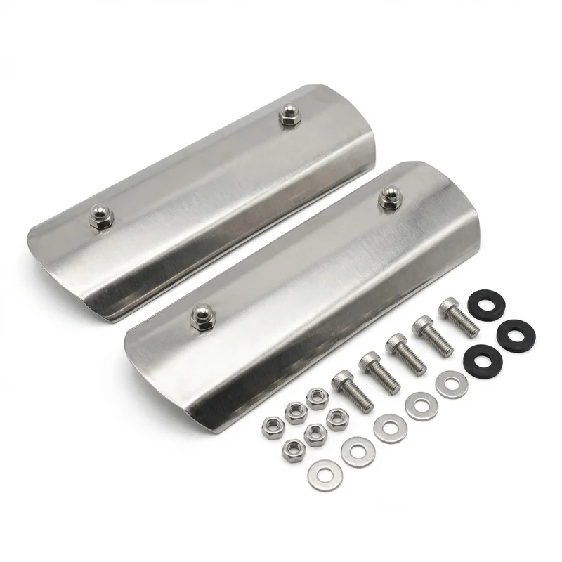 Stainless Steel Mounting Bracket Kit for GMC K1000 (1966 - 1966) - 1