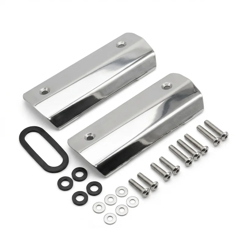 Stainless Steel Mounting Bracket Kit for GMC K1000 Pickup (1966 - 1966) - 1