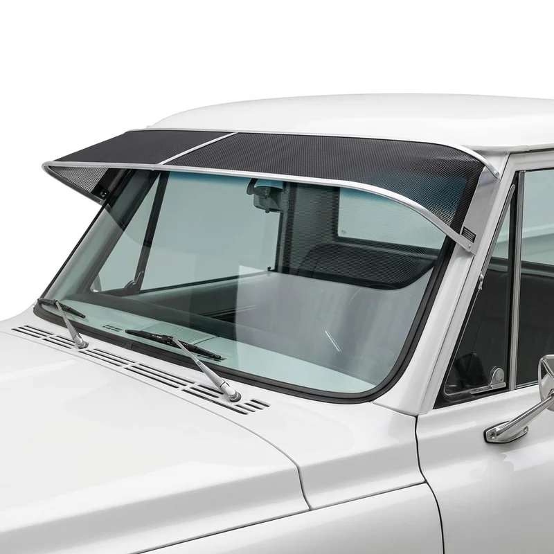 Premium Mesh Windscreen Sunvisor for GMC K15/K1500 Pickup (1966 - 1974) - 1