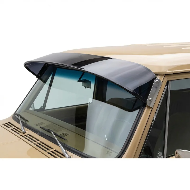 Tinted Acrylic Windscreen Sunvisor for GMC K15/K1500 Suburban (1967 - 1974) - 1