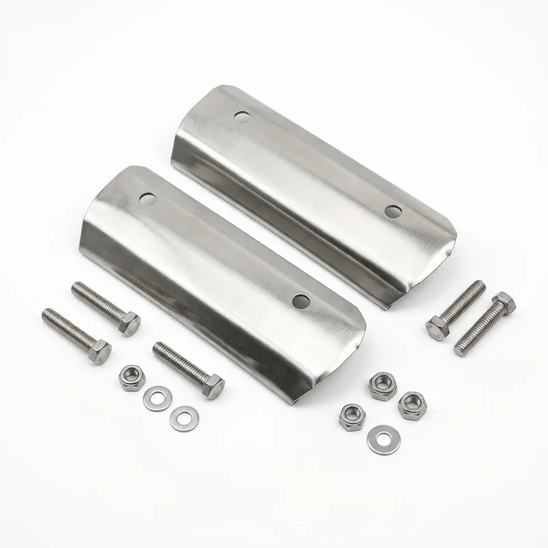 Stainless Steel Mounting Bracket Kit for GMC K15 Suburban (1975 - 1978) - 1