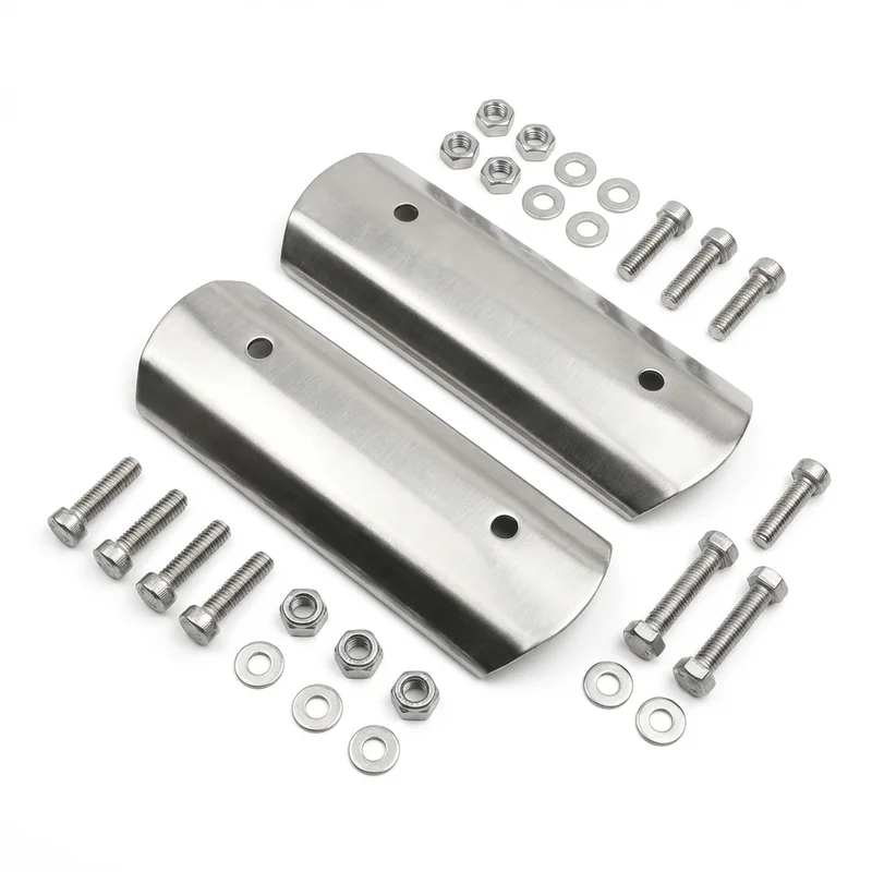 Stainless Steel Mounting Bracket Kit for GMC K25/K2500 Suburban (1967 - 1974) - 1