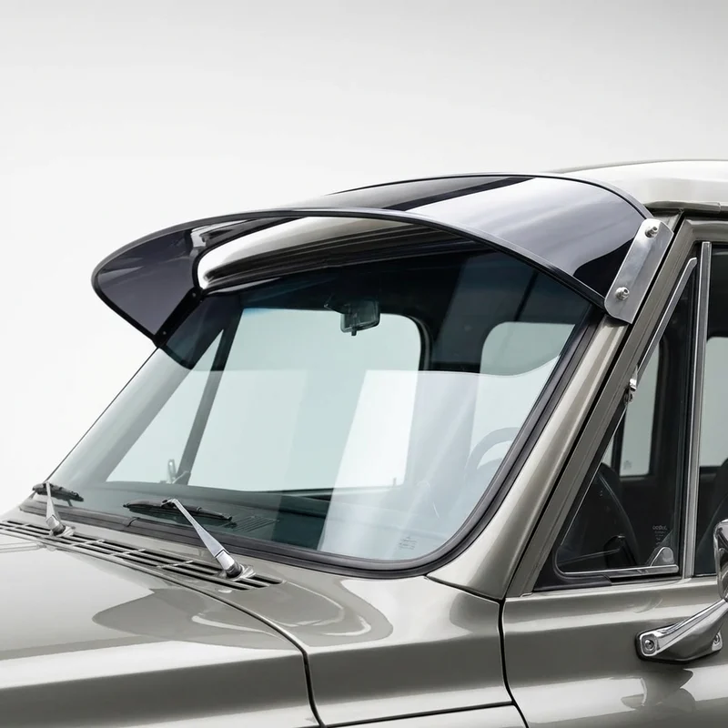 Tinted Acrylic Windscreen Sunvisor for GMC K25/K2500 Suburban (1967 - 1974) - 1