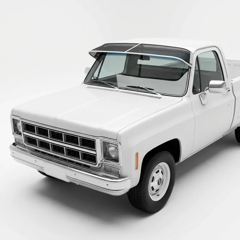 Premium Mesh Windscreen Sunvisor for GMC K25 (1975 - 1978) - 1