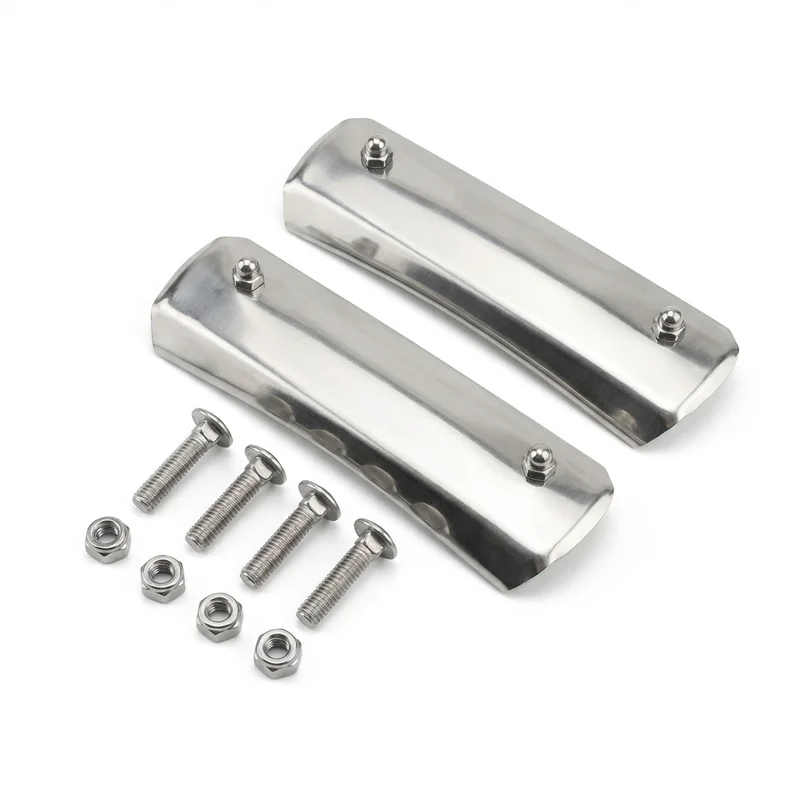 Stainless Steel Mounting Bracket Kit for GMC K35 (1977 - 1978) - 1