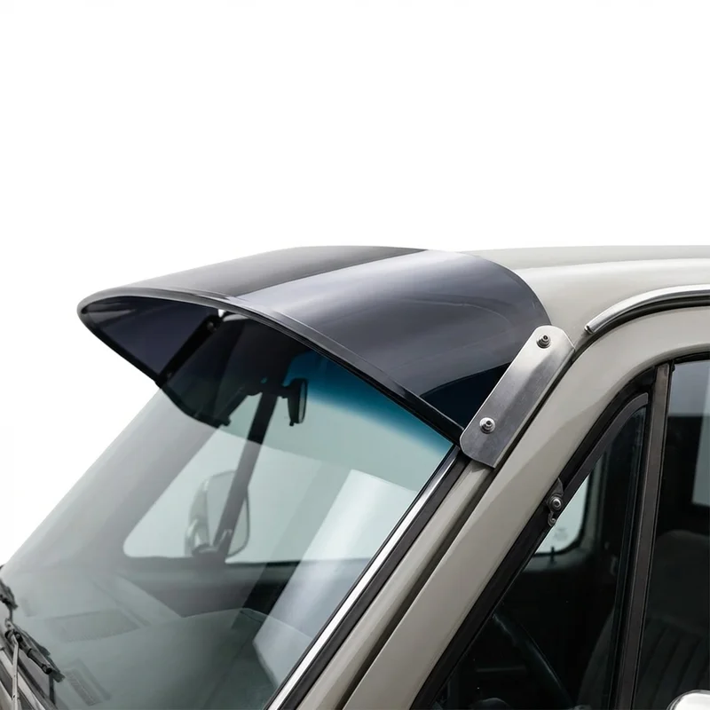 Tinted Acrylic Windscreen Sunvisor for GMC K3500 (1979 - 2000) - 1