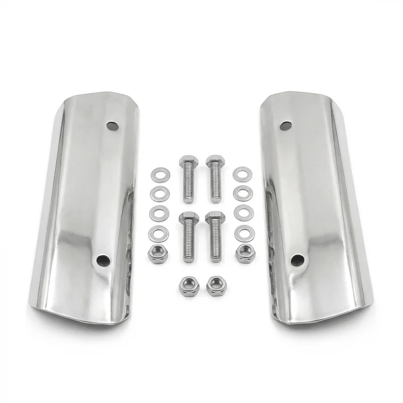 Stainless Steel Mounting Bracket Kit for GMC P15 (1975 - 1978) - 1