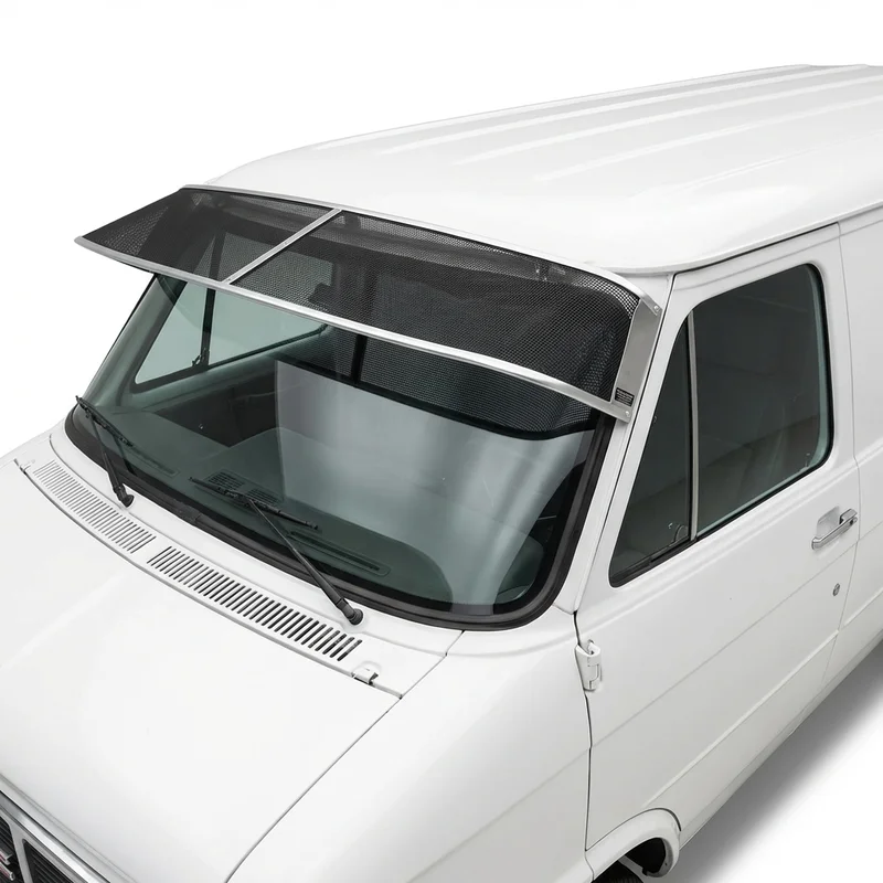 Premium Mesh Windscreen Sunvisor for GMC P25 (1975 - 1978) - 1