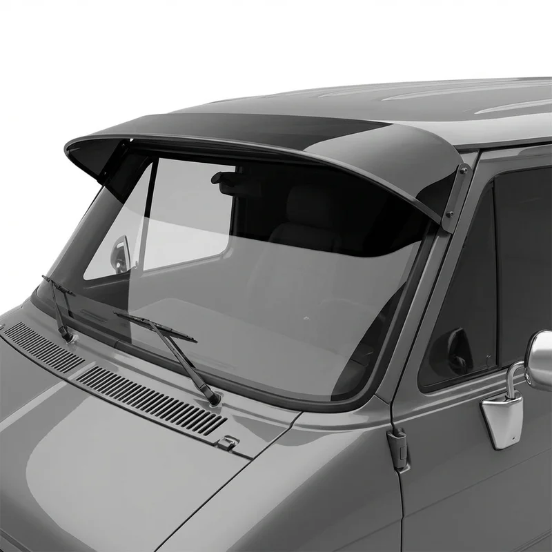 Tinted Acrylic Windscreen Sunvisor for GMC P25/P2500 Van (1970 - 1974) - 1