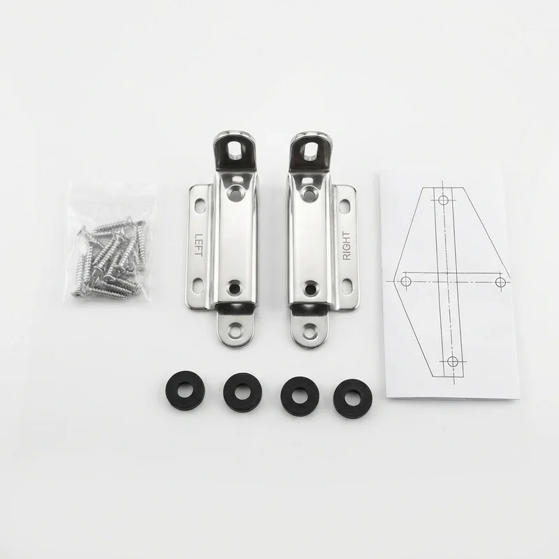 Stainless Steel Mounting Bracket Kit for GMC P2500 (1979 - 1989) - 1