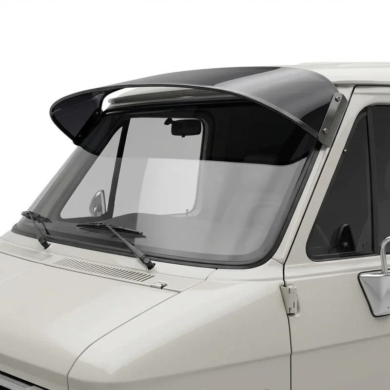 Tinted Acrylic Windscreen Sunvisor for GMC P35/P3500 Van (1970 - 1974) - 1