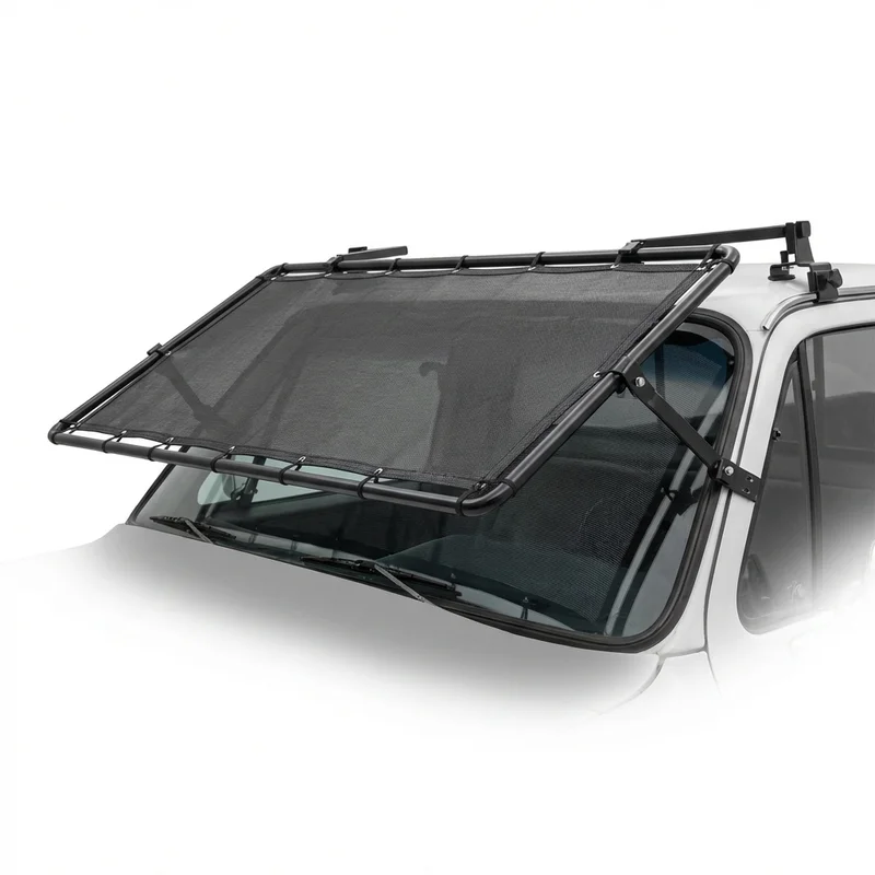 Premium Mesh Windscreen Sunvisor for GMC P6000 (1983 - 1996) - 1