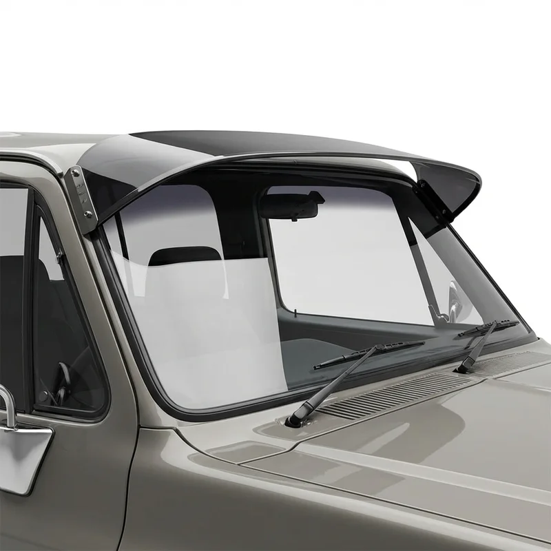 Tinted Acrylic Windscreen Sunvisor for GMC R2500 Suburban (1987 - 1991) - 1