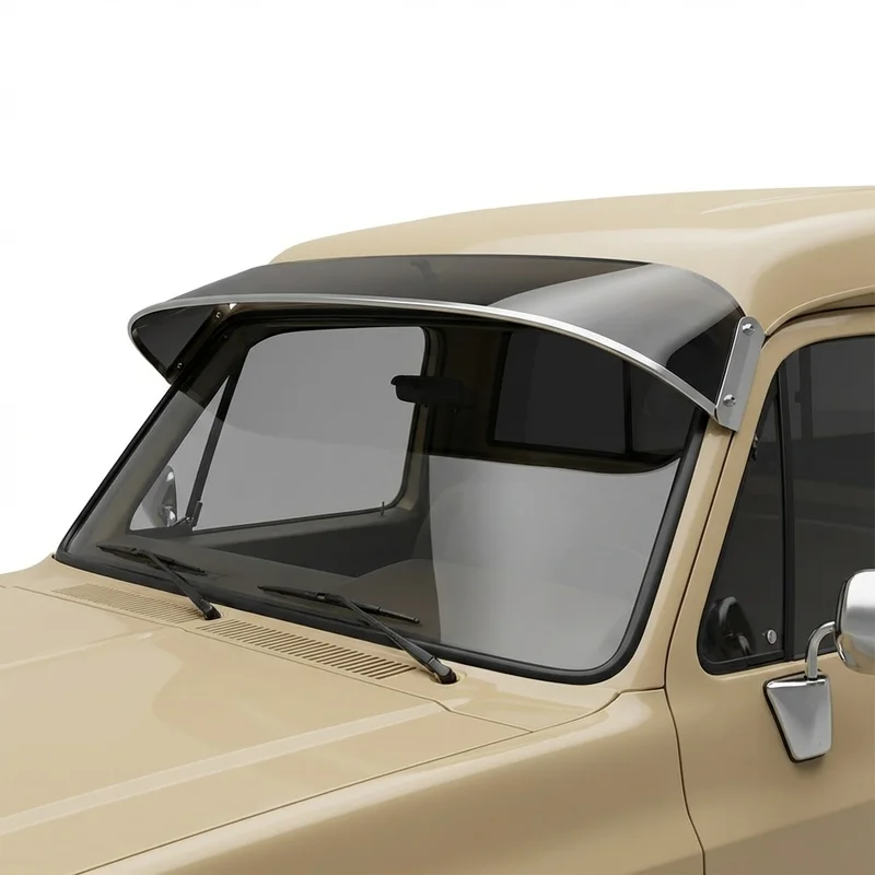Tinted Acrylic Windscreen Sunvisor for GMC R3500 (1987 - 1991) - 1