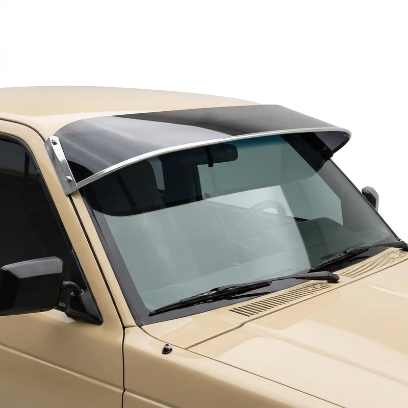 Tinted Acrylic Windscreen Sunvisor for GMC S15 (1982 - 1990) - 1