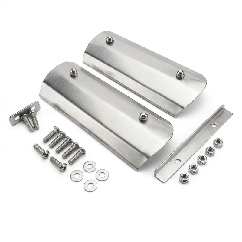 Stainless Steel Mounting Bracket Kit for GMC Sierra 1500 HD (2001 - 2006) - 1