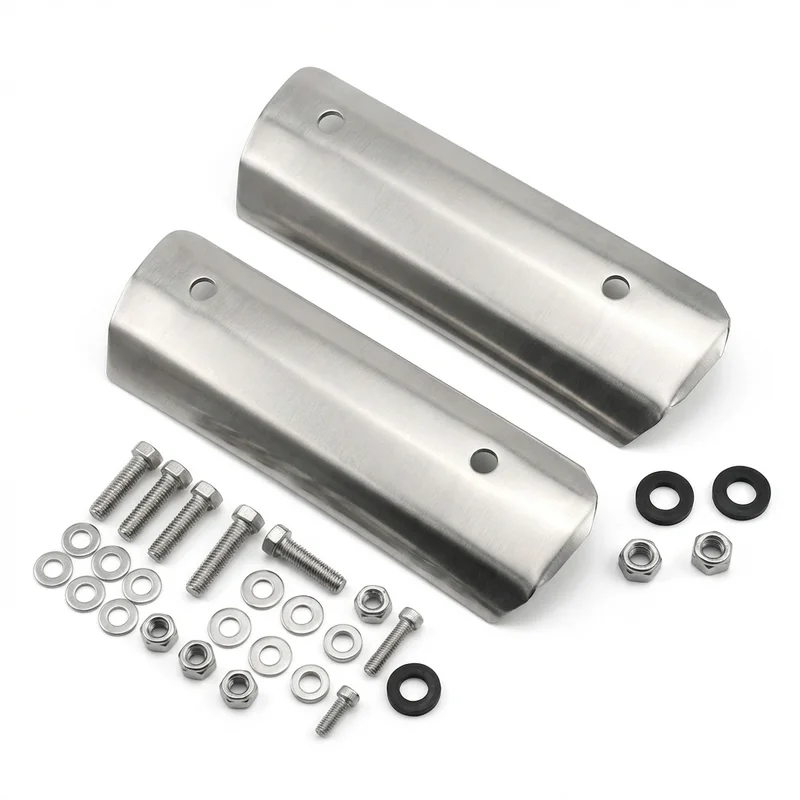Stainless Steel Mounting Bracket Kit for GMC Sierra 1500 HD Classic (2007 - 2007) - 1