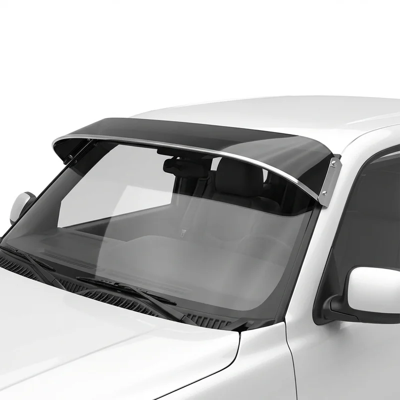 Tinted Acrylic Windscreen Sunvisor for GMC Sierra 1500 HD (2001 - 2006) - 1
