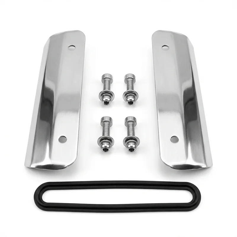 Stainless Steel Mounting Bracket Kit for GMC Sierra 2500 HD (2001 - 2025) - 1