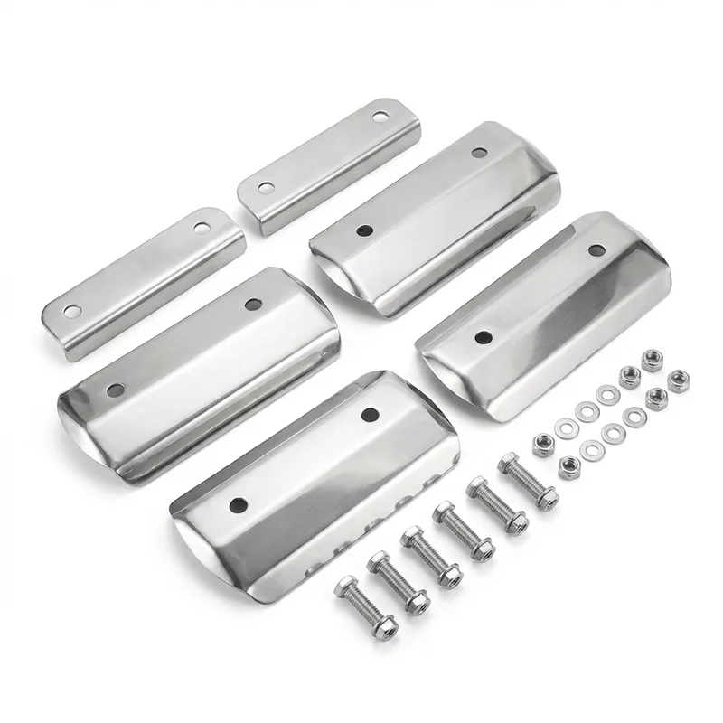 Stainless Steel Mounting Bracket Kit for GMC Sierra 3500 (2001 - 2006) - 1