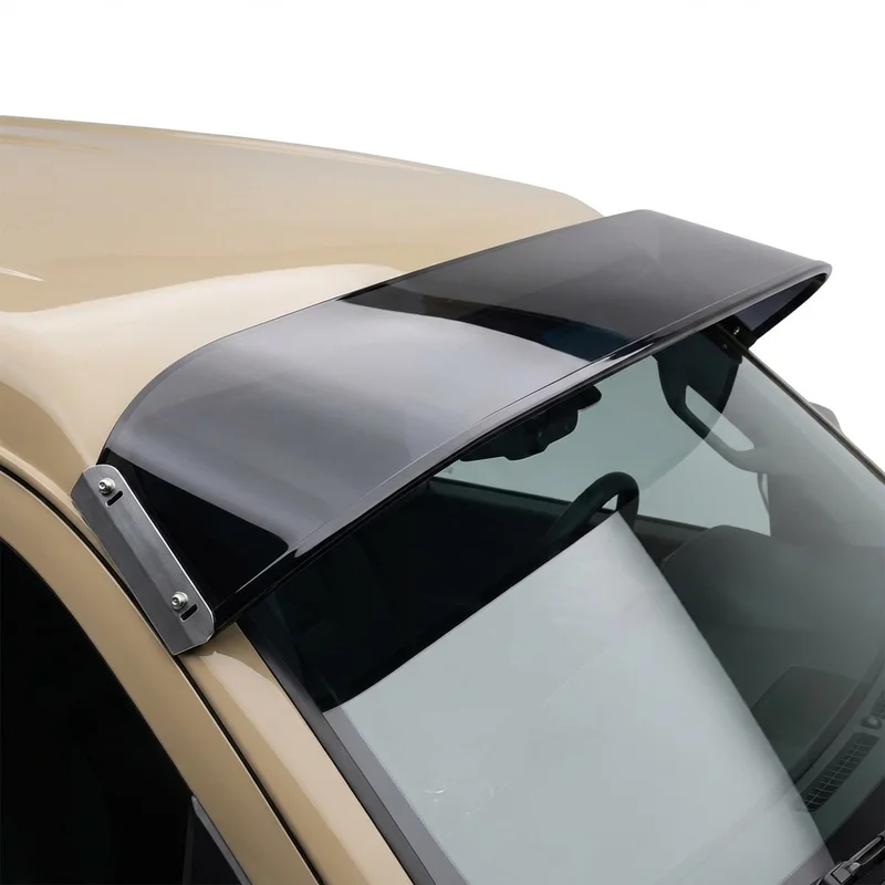 Tinted Acrylic Windscreen Sunvisor for GMC Sierra 3500 HD (2007 - 2025) - 1