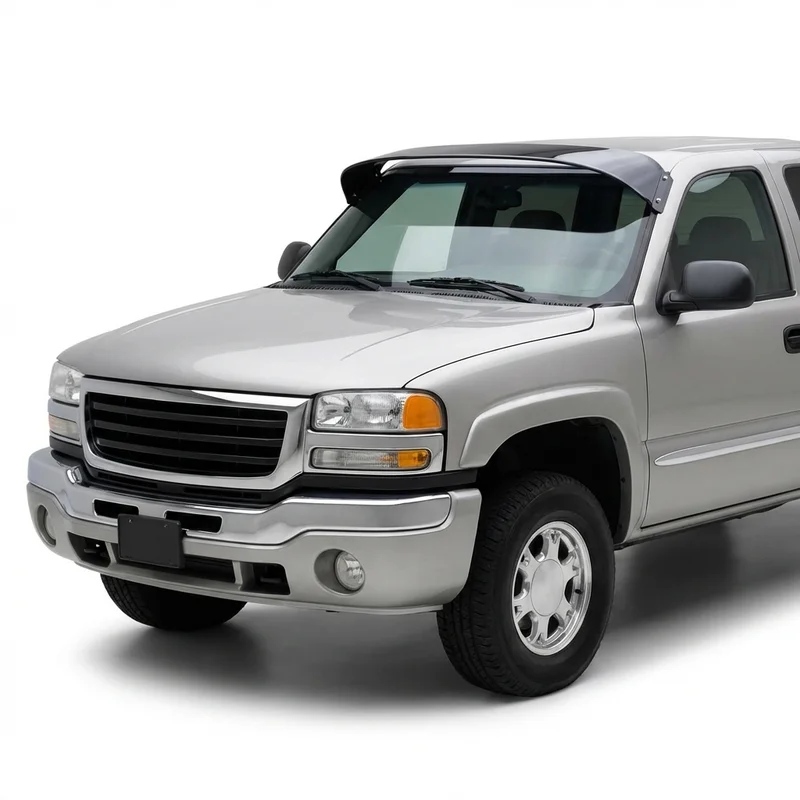 Tinted Acrylic Windscreen Sunvisor for GMC Sierra 3500 (2001 - 2006) - 1