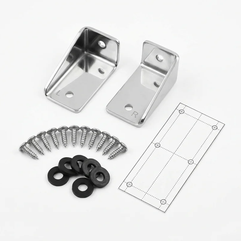 Stainless Steel Mounting Bracket Kit for GMC V1500 (1987 - 1987) - 1