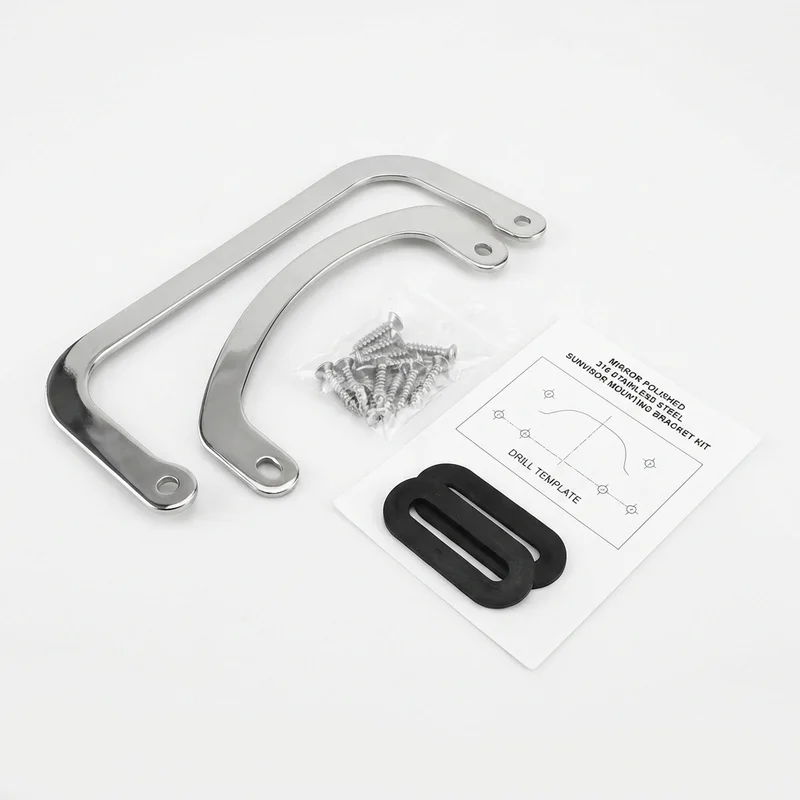 Stainless Steel Mounting Bracket Kit for GMC V2500 (1987 - 1987) - 1