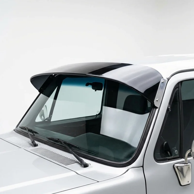 Tinted Acrylic Windscreen Sunvisor for GMC V2500 Suburban (1987 - 1991) - 1