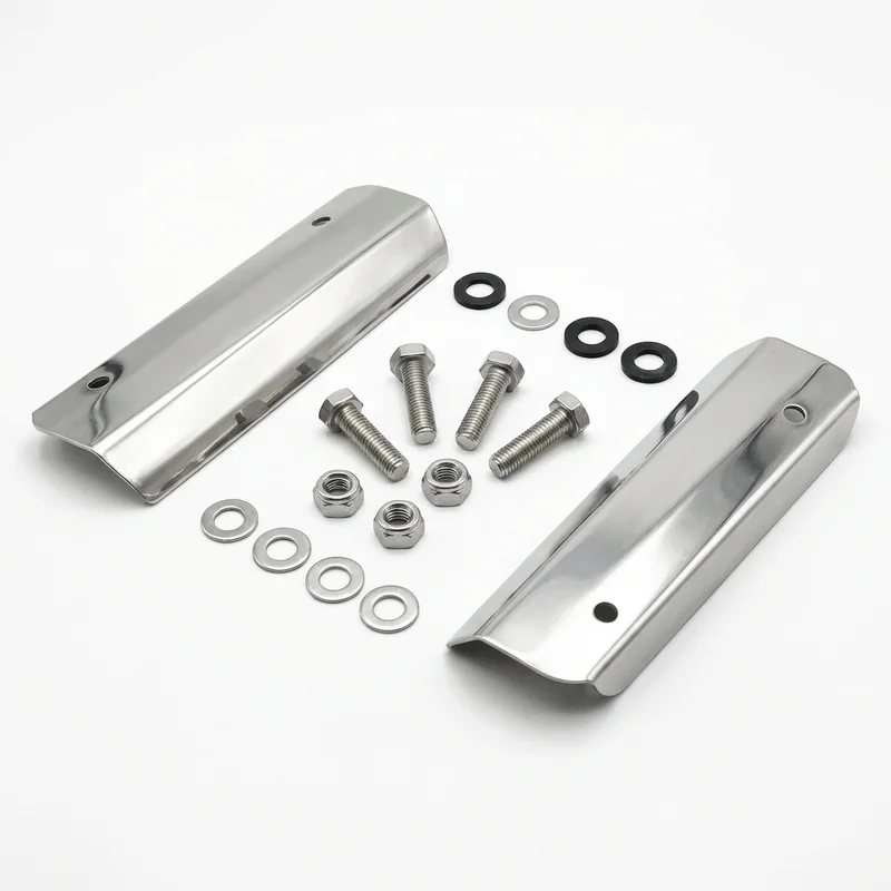 Stainless Steel Mounting Bracket Kit for GMC W6500 Forward (1987 - 1996) - 1