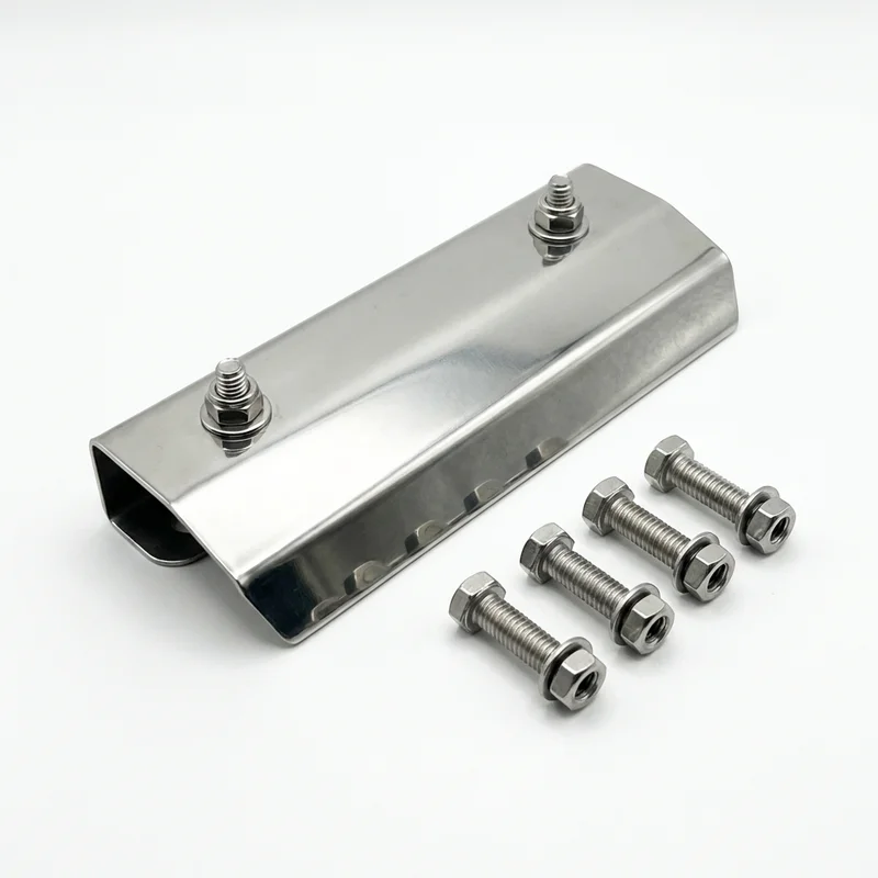 Stainless Steel Mounting Bracket Kit for GMC W7500 Forward (1984 - 1996) - 1