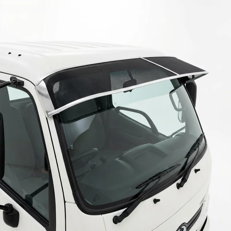 Premium Mesh Windscreen Sunvisor for Hino 155 (2012 - 2020) - 1