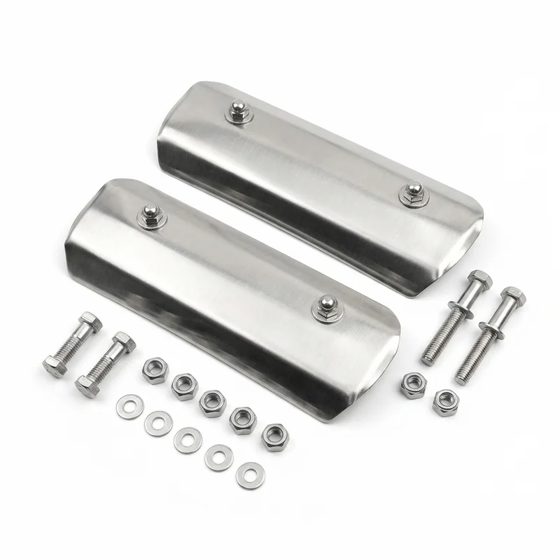 Stainless Steel Mounting Bracket Kit for Hino 195 (2012 - 2020) - 1