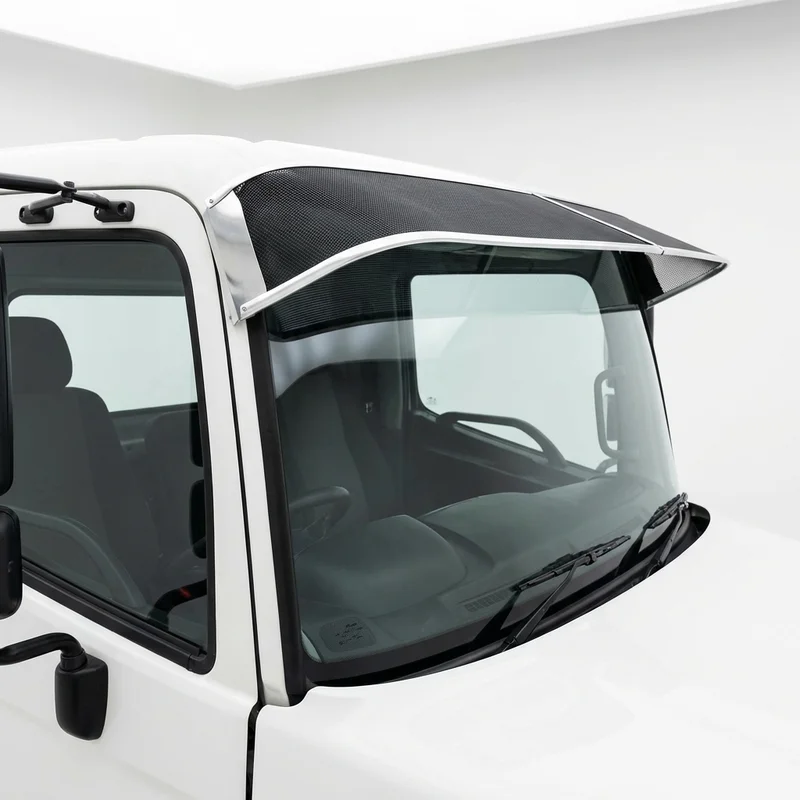 Premium Mesh Windscreen Sunvisor for Hino 268A (2008 - 2014) - 1