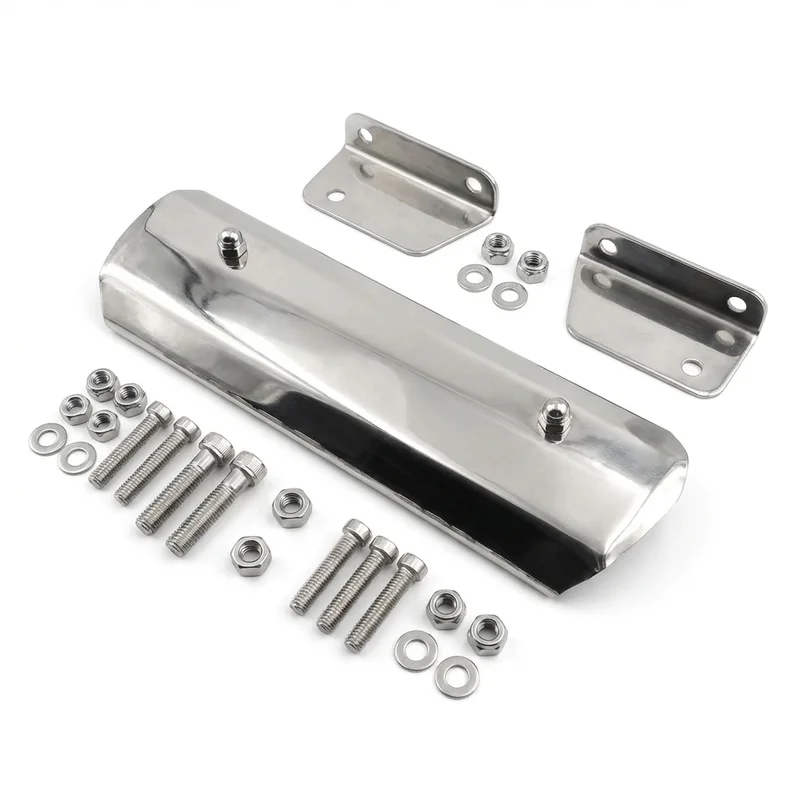 Stainless Steel Mounting Bracket Kit for Hino FD17 (1988 - 1992) - 1