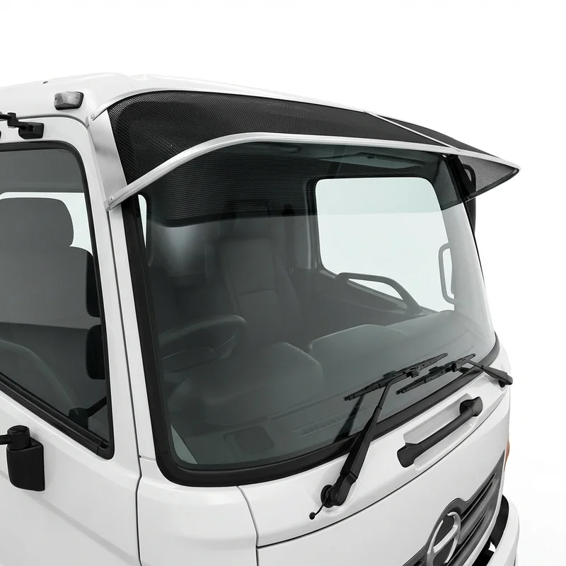 Premium Mesh Windscreen Sunvisor for Hino FD17 (1988 - 1992) - 1