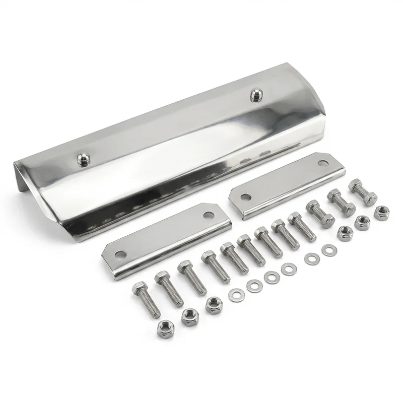 Stainless Steel Mounting Bracket Kit for Hino FD2218LP (1993 - 1997) - 1
